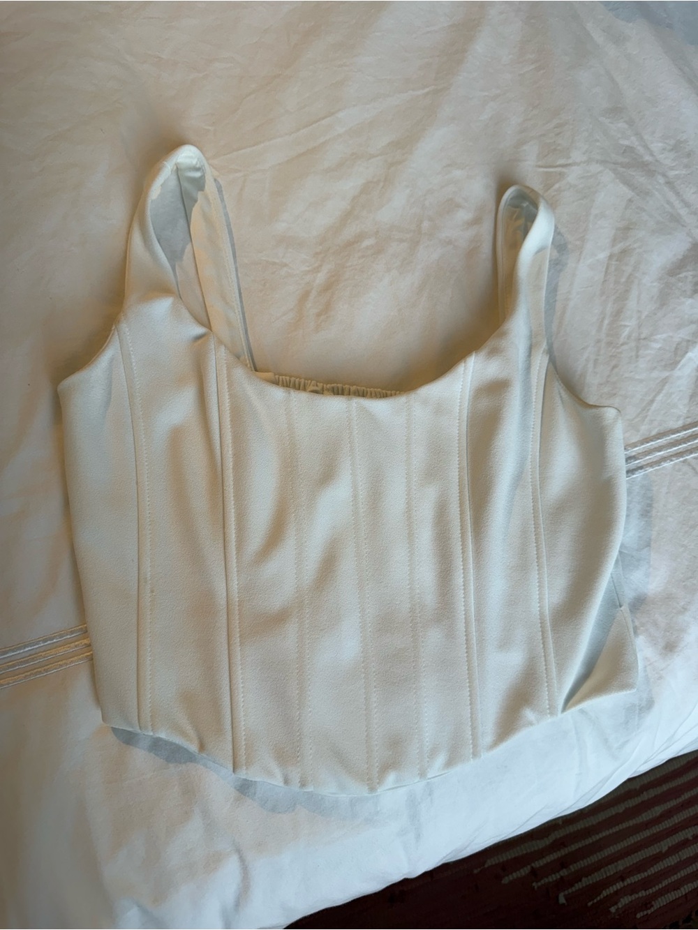 AQUA Cropped Corset